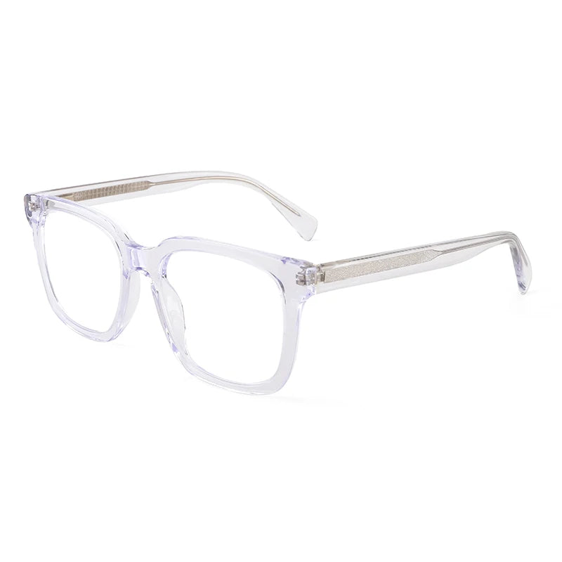 YC 2024 Popular Trendy Eye Glasses Frames Recycled Eyewear Acetate Optical Spectacle Frames for Unisex