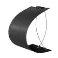 Semi ETFE Custom 100W 200W 18V Monocrystalline Flexible Full Black 25.4% Efficiency Solar Panels Kits Catamaran Trawler Hardtops