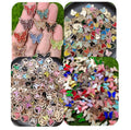 New Assorted Colorful Rhinestone Butterfly Charms Pendants Bulk for Bracelet Necklace Earring Keychain Jewelry Making Supplier