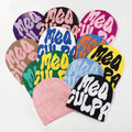 Beanies Y2k Knitting Cap Men Women Paragraph Quality Winter Beanie Cap Mea Culpas Beanies for Women