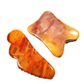 HY Facial Body Beauty Care Gua Sha Board Mookaite Jasper Massage for Anti Aging Spiky Guastone