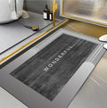 Fashion Designs Cheap Factory Price PU Absorbing Water Door Diatom Material Washable Bathroom Rugs