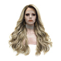 Celebrity Wig  Cosplay  Long Wavy Dyed  Natural Color Daily Life Wearing Matte  Fiber Synthetic Lace Front Wigs