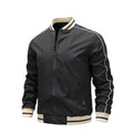 2023 Wholesale Custom Men's Windproof Waterproof and Shiny Polyester Fabric Can Customize Men's Bomber Jacket