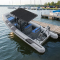 Luxury 20ft Rhib620 Rigid Aluminum Double Hull Orca/Hypalon/PVC Inflatable Boat With CE