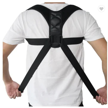 Adjustable Ollas Posture Corrector Spinal Support Belt Work Drive Back Brace for Comfort and Protection