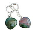 HZ Crystals Healing Stones Keychain Custom Gemstone Indian Agate