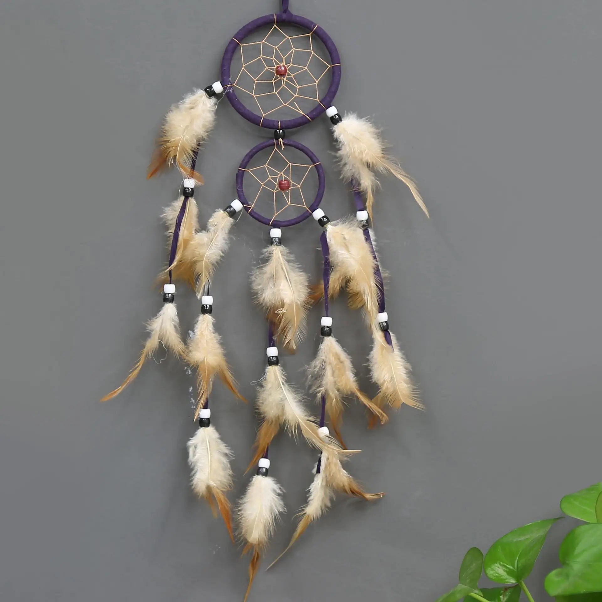 Factory Supplier New Brand 2021 Dreamcatcher Metal Rings Dream Catcher Feather Macrame Dream Catcher