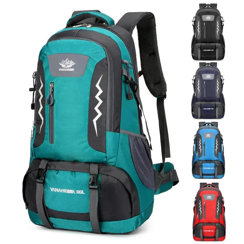 Wholesale Lightweight 60L Hiking Bag for Travel Waterproof Camping Backpack for Men Lager Capacity Sport Mountainning Backpack