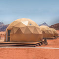 6m Transparent Luxury Glamping Geodesic Round Dome Tent - Prefab Desert Igloo House for Sale