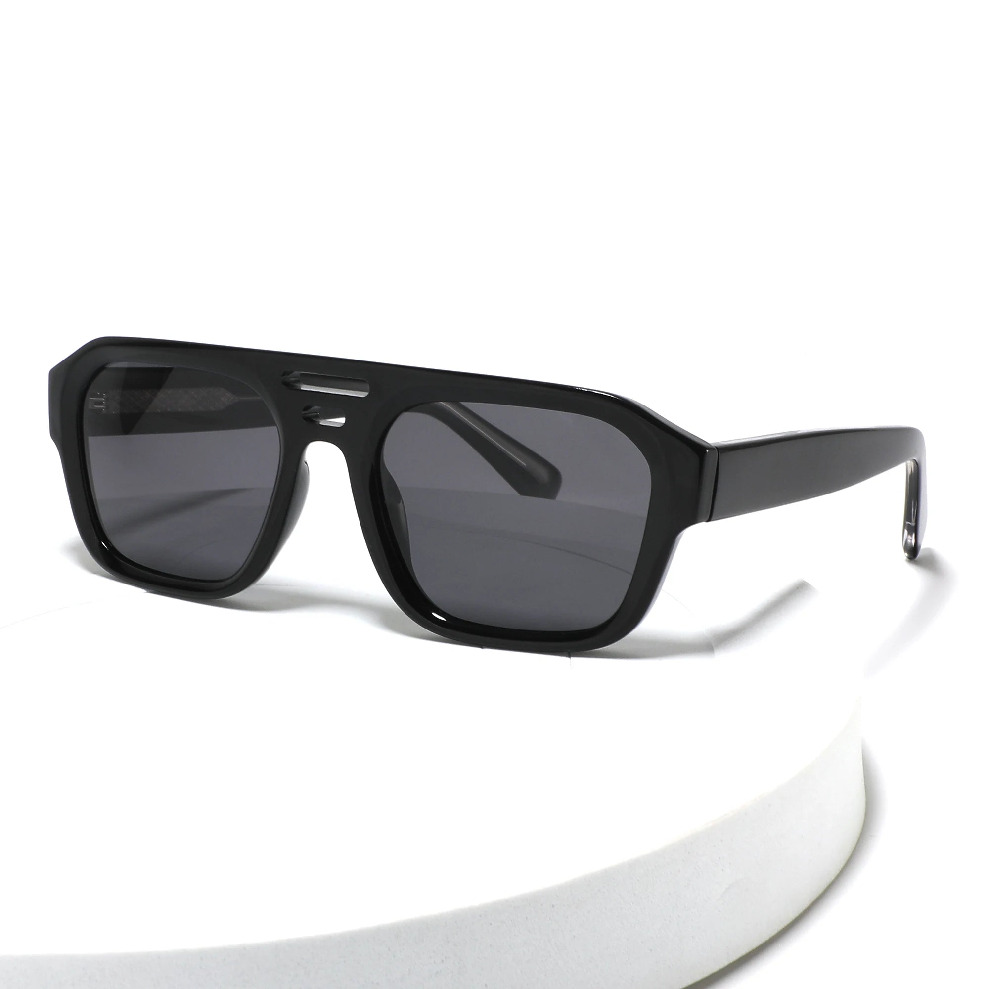 CONCHEN Handmade Custom Logo Acetate Sunglasses Classic square Frame Women Men Polarized Sun Glasses