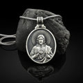 Europe and the United States Retro Men and Women Titanium Steel Pendant Necklace Light Luxury Design Jewelry