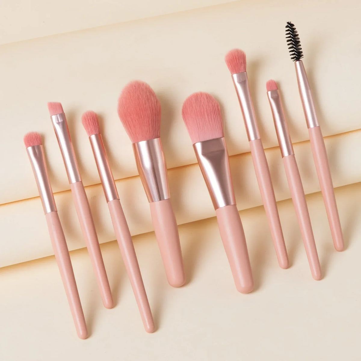 Newtable Full Set Mini Makeup Brushes Soft Hair Beauty Tools for Beginners Multi-functional Foundation Use on Face MegaBDM
