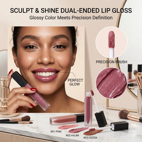 Wholesale Waterproof Liquid Matte Lipstick High Shine Long Lasting Private Label Vegan Clear Glossy Lip Gloss