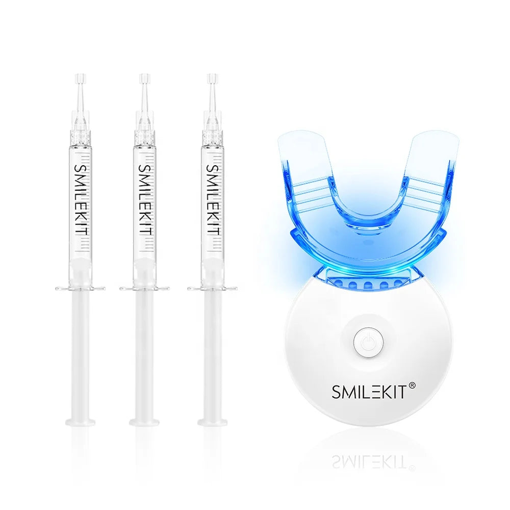 Smilekit Luxury Boxed Tooth Bleaching Kit Home Set Teeth Whitening Kit Private Label