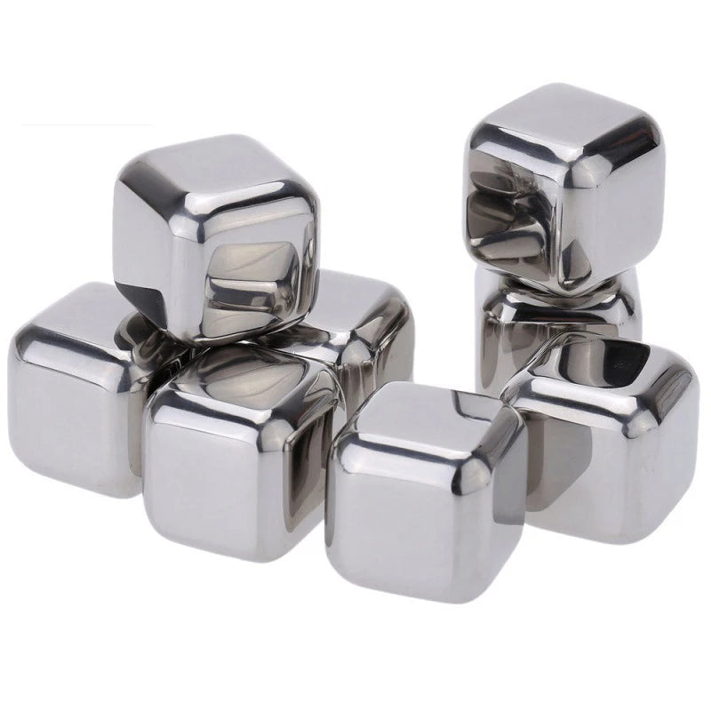FSE Steel Ice Cube Stainless Steel Ice Cubes Stainless Steel Ice