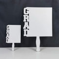 Different Sizes GRAD Fans Sublimation MDF GRAD Paddle Customized Grad Gift