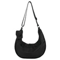 Large Capacity Custom Black  Sport Side Chest Sling Crossbody Luggage Travel Shoulder Messenger Bag for Men Women