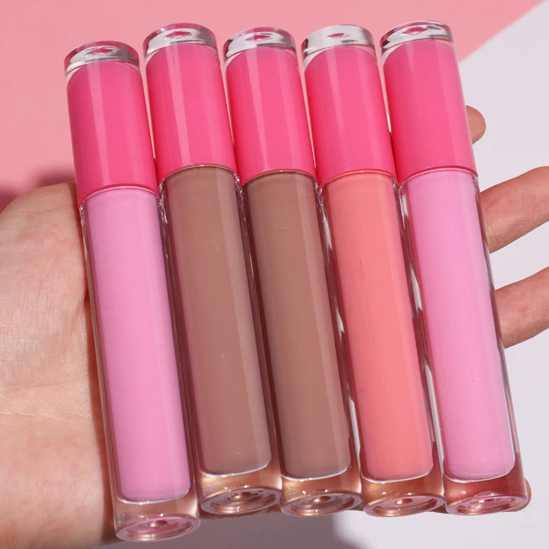 Wholesale Lip Tinted Makeup Clear Lipgloss Private Label Vegan Glossy Lip Plumper Gloss