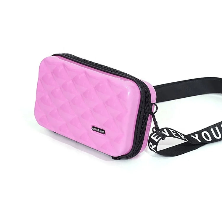 Custom Small Maquillage Valise Travel Bag Small  Plastic Kids Suitcase Cosmetic Bag