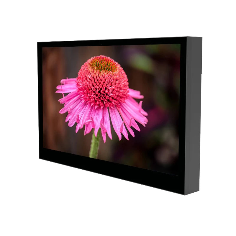 75 Inch Outdoor LCD TV Monitors High Brightness Digital Screen Advertising Wall Mounted Signage for Retail Store IP65 1920x1080