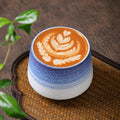 Factory Price Europe Modern Rge Capacity Coffee Cup Caramel Color Retro Nostalgic Ceramic Mug Tea Mug Ceramic Coffee Cop
