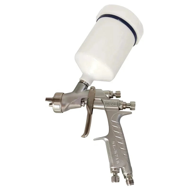 TaiWan DRAM Spray Gun Car Air Spray Gun Professional Tool Nozzle Size 1.3MM on the Tank 600 Ml High Atomization Slot Nozzle MegaBDM