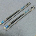 New Arrival VanQs Premium 58Inches Real Carbon Fiber Billiard Pool Cue Liner / Leather Butt with 12.5mm Tip for Sale