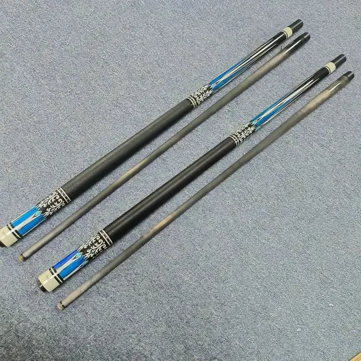 New Arrival VanQs Premium 58Inches Real Carbon Fiber Billiard Pool Cue Liner / Leather Butt with 12.5mm Tip for Sale