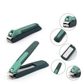 Eliter Supplier Professional Stainless Steel Soft Touch for Finger and Toe Nail Clipper Nail Manicure  Nail Clippers Kit