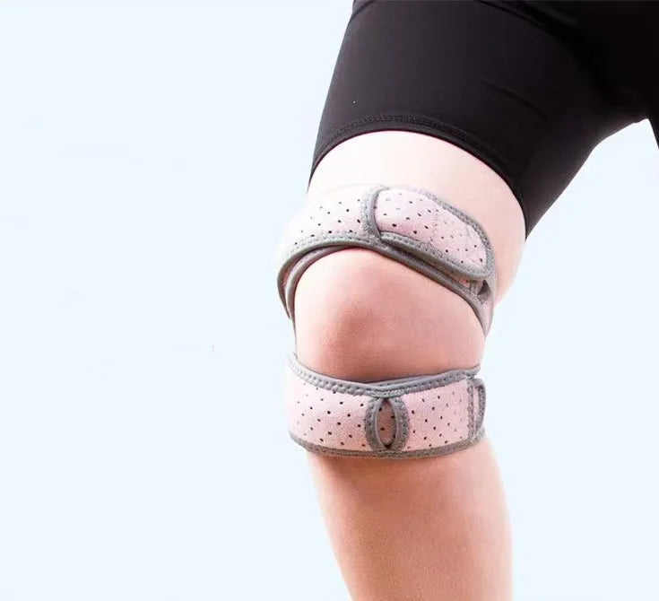 HX002 Ollas Sport Adjustable Knee Pads Double Pull Patella Strap Protective One-Size Knee Pad Band