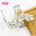 4.5cm Hair Claw Rhinestone Alloy Claw Clip Lady Girls Hair Accessories