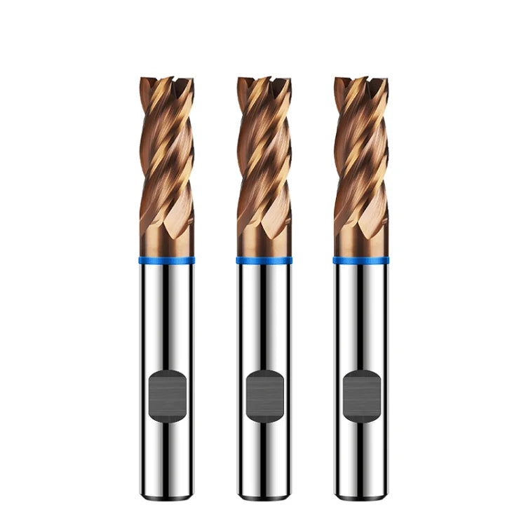 Azzkor TGB New Design Weldon Shank Hrc65 TiSiN Coating Fresa High Precision Cutting Tools for
