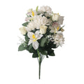 Artificial Spring Flower Rose Yellow Wildflower Faux Grave Flowers for Wedding Centerpieces Home Table Vase Cemetery Decoration