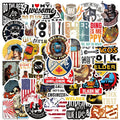 50Pcs New Cartoon Welder Graffiti Stickers for Bicycle Car Toolbox Waterproof Welding Worker Helmet Sticker