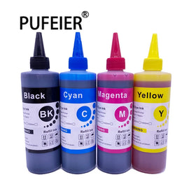 250ML Bottle Refill Universal Bulk Dye Based Ink Compatible for Epson Canon HP Brother Samsung Lexmark Inkjet Printer Dye Ink
