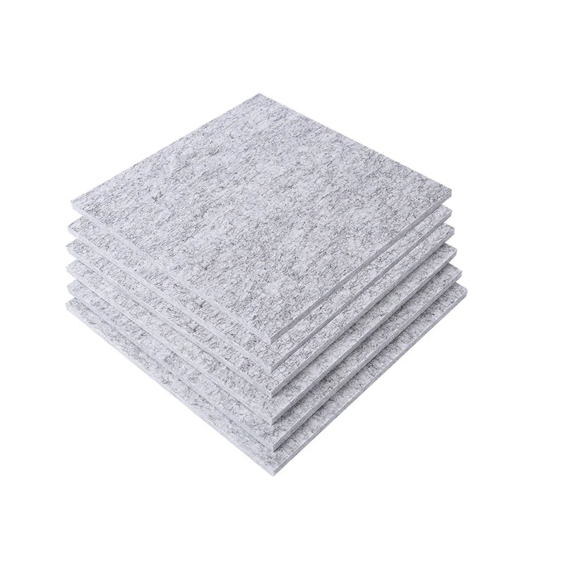 Sound Proof Wall Materials PET Acoustic Panels Eco- Friendly Polyester Acoustic Felt Board