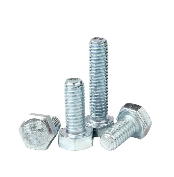 Wholesale M5 M6 M8 M10 Thread External 4.8 Grade GB Lengthened Head Galvanized Steel SS Hexagon Bolts