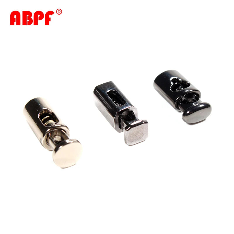 Top Quality Zinc Alloy Metal Cord Lock End Stopper Toggle for Clothing Backpack Sports Gear DIY Garment Accessories