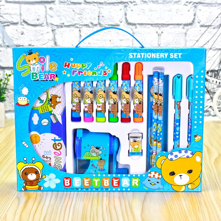 2025 MQ Luxury Kids Art Set with Wooden Case-Color Wood Drawing & Painting Pencil Set for Children