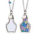 20%OFF Valentine's Day Gift Necklace Drifting Bottle Necklace Sublimation Necklace