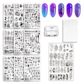 Personalized Pattern Nail Art Transfer Plates Nail Beauty Stamping Steel Plate Wholesale