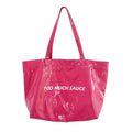 Large Summer Beach Tote Bag for Women Custom Logo Waterproof PVC Surface School Shoulder Bag for Ladies Canvas School Handbag