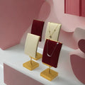 New Season Jewelry Display Necklace Organizer Stand Metal Pendant Display Props for Fashion Jewelry showcase