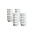 Wholesale Standard Size 1000pcs White Paper Muffin Mold Cake Cup Round Shaped Cupcake Liners MegaBDM