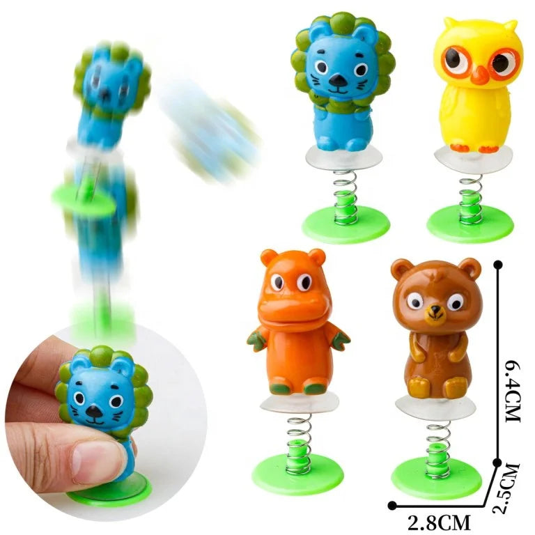 Mini  Toy Jumping Animal Spring Toys