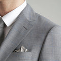Wholesale Custom Fabrics Contrast Jacket Italian Wool Men Suit Single Breasted Man Suit