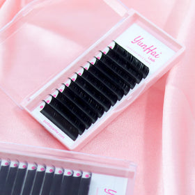 Yunhai Fluffy Lash Extensions Trays Soft Cashmere Lashes 0.05 20mm Individual Cashmere Lashes