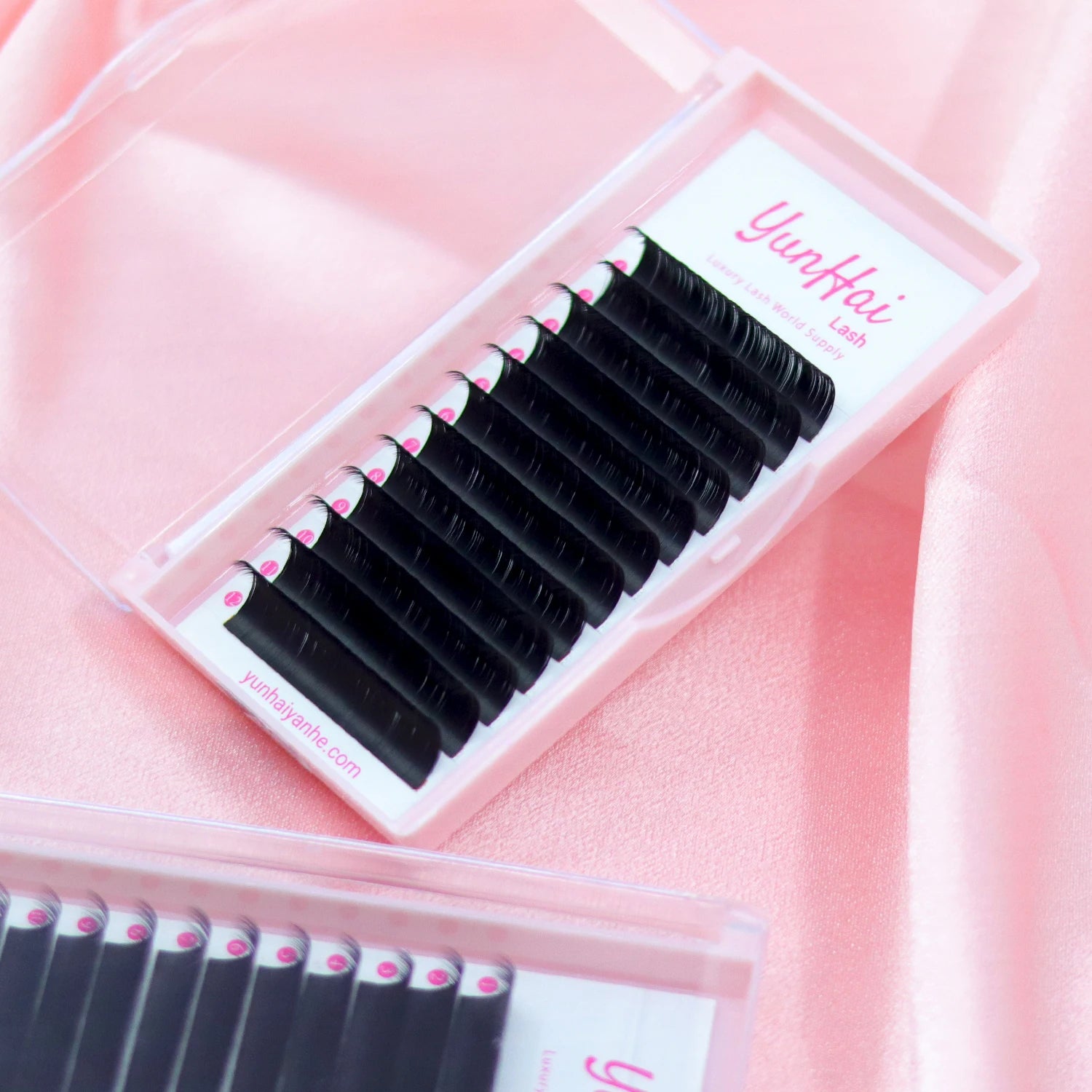 Yunhai Fluffy Lash Extensions Trays Soft Cashmere Lashes 0.05 20mm Individual Cashmere Lashes