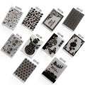 Hot Sale Christmas Series Snowman Embossed Template Cookie Cutters Flipping Sugar Cake Decorating Tools